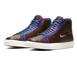 Nike SB Zoom Blazer Mid Premium Brown Wh - 9.5