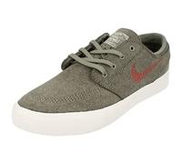 Nike SB Zoom Janoski Flyleather RM Herren Trainers CI3836 Sneakers Schuhe (UK 5.5 US 6 EU 38.5, Tumbled Grey University red 005)