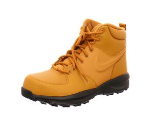 Nike Schnürstiefelette Kaltfutter MANOA LTR (GS) für Damen, gelb, Größe 38 EU / 5,5 UK