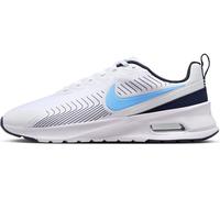 Nike Air Max Nuaxis Herren-Sneaker, Weiß/Universitätsblau/Obsidian/Obsidian, 45 EU