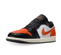 Jordan Kinder Basketballschuhe AIR JORDAN 1, schwarz/orange, Gr. 38EU