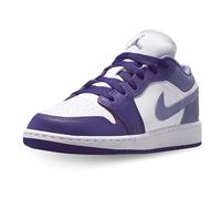 NIKE Schuhe Air Jordan 1 Low (GS) Code 553560-551 Lila Jungen, Violett/Weiß, 37.5 EU