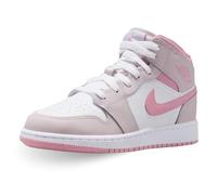 NIKE Schuhe Air Jordan 1 Mid (GS) Code DQ8423-600 Rosa für Jungen, Rosa Weiß, 37.5 EU