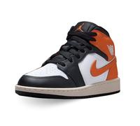 Nike Schuhe Air Jordan 1 Mid (GS) Code DQ8423-801 Orange für Jungen, Orange Weiß Schwarz, 40 EU