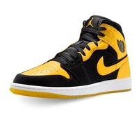 Nike Schuhe Air Jordan 1 Mid Se Code HJ6654-071 Schwarz, Schwarz Gelb Weiß, 45.5 EU