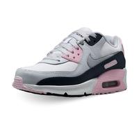 Nike Schuhe Air Max 90 LTR (GS) Code CD6864-134 Weiß Jungen, Weiß Grau Rosa, 39 EU