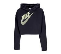 Nike - Schwarzer Crop Hoodie Sportbekleidung Fleece - - Sport - Damen - Schwarzk - L