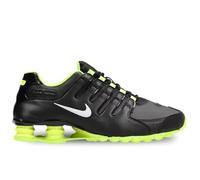 NIKE Shox NZ 378341-013 Herren-Sneakers, Schwarz/Grün, Schwarz und Grün., 45 EU