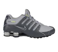 Nike Shox Nz, Herren Laufschuhe Bianco, Mehrfarbig - Dark Grey/Dark Grey-Wolf Grey-Volt-Black-Metallic Silver - Größe: 40 EU