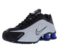 Nike Shox R4 Herren Schuhe, Schwarz/Racerblau/Metallic-Silber, 43 EU