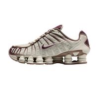 Nike Shox TL Damenschuhe (Light Bone/Mink Brown/Burgundy Crush), Helles Knochen/Nerzbraun/Burgunderrot Crush, 8.5