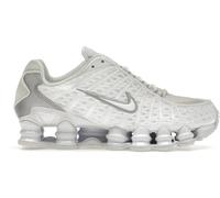 Nike Shox TL White Metallic Silver Max Orange (Women's) 50