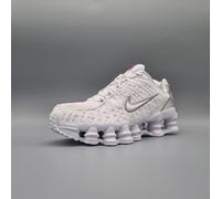 Nike Shox TL White Metallic Silver (Womens) - 45