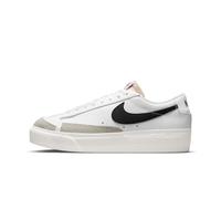 NIKE Damen Freizeitschuhe W BLAZER LOW PLATFORM (DJ0292) 42 WHITE/BLACK-SAIL-TEAM ORANGE