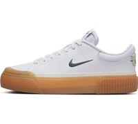 Nike Sneaker Damen Court Legacy Lift, White/Vintage Green-Gum Yellow-Sail, FV5526-100, 42 EU (W 10 US)