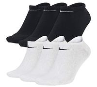 Nike 3er Pack Socken Füsslinge Sneaker F901 schwarz L ( 42-46 )