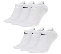 Niedrige Baumwollsocken Nike VALUE COTTON NO-SHOW (3 PAIRS) weiß SX2554-101 - M