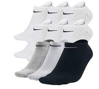 Nike 3er Pack Socken Füsslinge Sneaker F101 weiss S ( 34-38 )
