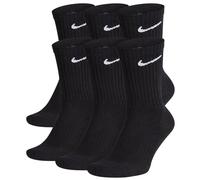 Nike Value Cotton Crew 3 pairs Socken S schwarz