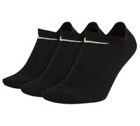 NIKE Socken 6 Paar Sneakersocken Füßlinge Socken SX7678 Weiß Grau Schwarz, Farbe:Grau. Schwarz. Weiß, Socken Neu:34-38