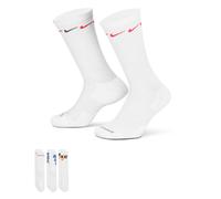 Nike Socken Everyday Plus Cushioned Crew Socks 3er Pack DH3822-902 34-38 Orange/Sky/Uni Red