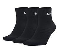 NIKE Socken Lightweight Quarter 3er Pack, schwarz, 34-38 S, SX4706-001