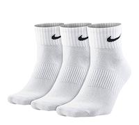 NIKE Socken Lightweight Quarter 3er Pack, weiß, 46-50 XL, SX4706-101