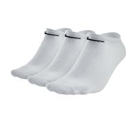 Niedrige Baumwollsocken Nike VALUE COTTON NO-SHOW (3 PAIRS) weiß SX2554-101 - M