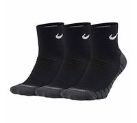 Nike Socks U Nk Everyday Max Cush Ankle 3PR, Black/Anthracite/(White), S, SX5549