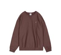 Nike Solo Swoosh Fleece Crewneck L / Tattoo / White