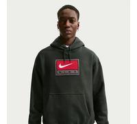 Nike Chenille Logo Solo Swoosh Hoodie - Herren, Schwarz - S