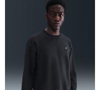 Nike Solo Swoosh Fleece-Rundhalsshirt für Herren - Schwarz XL HV1086-010