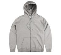 Nike Solo Swoosh Full-Zip Fleece Hoodie L / Dark Heather Grey / Light Smoke / White