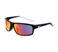 NIKE Sonnenbrille RABID 22 E N IU8092X, leicht, halbrand, 62 mm Linse, Mattschwarz/Feldtönung/Auge