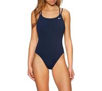Nike Spiderback One Piece Badeanzug Damen, Damen, Trainingsanzug, NESSA003-440, blau (Midnight Navy), S