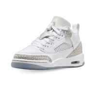 Nike Spizike Basketballschuhe für die Schule, niedrig, Blau / Grau / Weiß, Weiß/Neutralgrau, 5.5 Big Kid