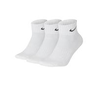 NIKE Sport Socken Pack Strümpfe SX7667, Größe:M = 38-42, Farbe:100 White - Weiß