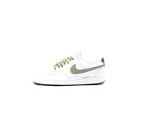 NIKE Herren Freizeitschuhe COURT VISION LO WHITE/OIL GREEN-TREELINE-SAIL 45 ½ (0196605794021)
