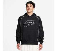 NIKE Sportswear Air Fleece Hoodie Herren 010 - black/white/white XL