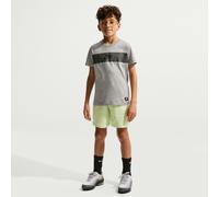 NIKE Sportswear Brandmark T-Shirt Kinder 063 - dk grey heather S (128-137 cm)