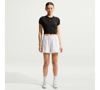 NIKE Sportswear Chill Knit Cropped T-Shirt Damen 013 - black/white M