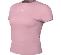 Nike Sportswear Chill Knit Mod-Crop-T-Shirt Für Damen, Med Soft Pink/Sail/Sail, FV5508-690, XS