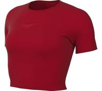Nike Sportswear Chill Knit Schmal Geschnittenes Kurz-T-Shirt (Damen), University Red, HF9534-657, M