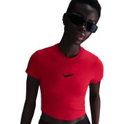 NIKE Sportswear Chill Knit Slim Crop T-Shirt Damen 657 - university red XS