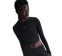 Nike Chill Knit Long Sleeve Top - Damen, Black - S