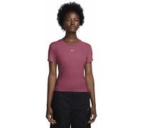 Nike Sportswear Chill Knit W - T-Shirt - Damen L Dark Pink