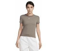 NIKE Sportswear Chill Knit T-Shirt Damen 233 - mink brown XS