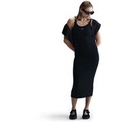 Nike Sportswear Chill Mini-Rib Damen Kleid, schwarz US: S