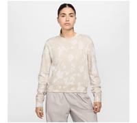 Nike - Sportswear Chill Terry Crew-Neck French Terry Printed Hellbraun - Gr. - S