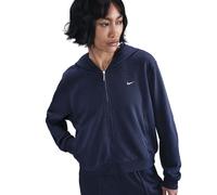 NIKE Sportswear Chill Terry Loose French Terry Kapuzenjacke Damen 410 - midnight navy/sail L